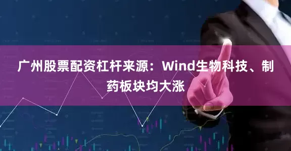 广州股票配资杠杆　　来源：Wind　　生物科技、制药板块均大涨